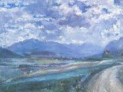 Lovis Corinth Landschaft oil on canvas